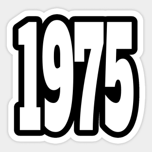 1975 Sticker